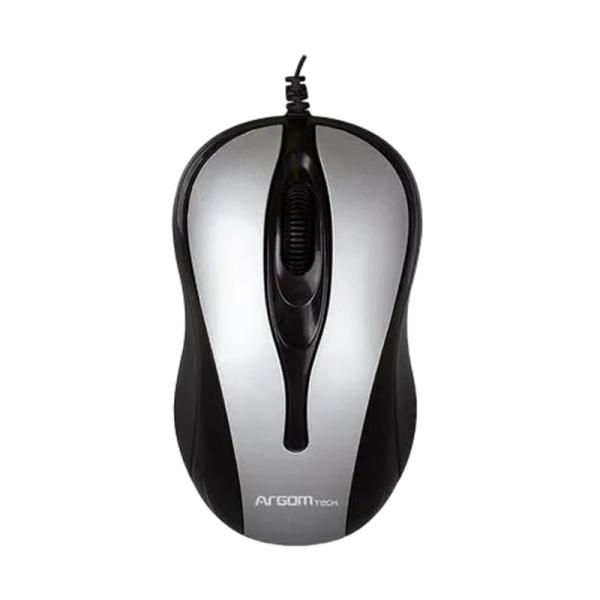 Miniatura: MOUSE ARGOM ALAMBRICO ARG-MS-0008GR