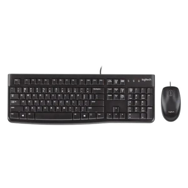 Miniatura: TECLADO Y MOUSE LOGITECH LOGITECH MK120 MEMBRANA ALÃMBRICO USB ESPAÃOL