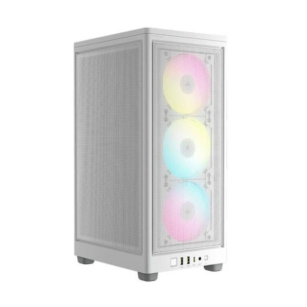 Miniatura: CASE RGB CORSAIR 2000D AIRFLOW MINI TOWER VENTILADORES 3 DE 120MM CON REJILLAS
