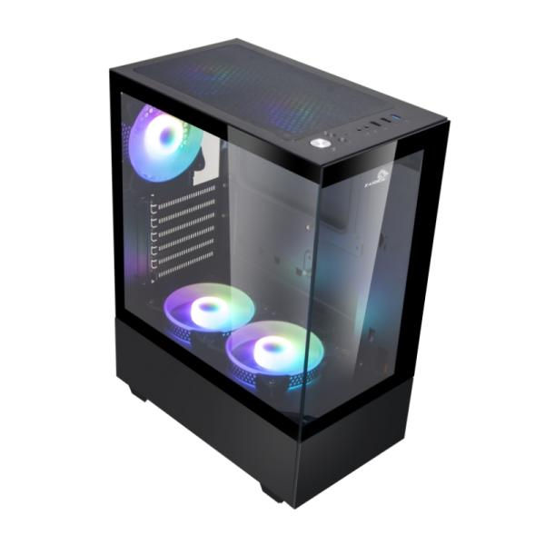 Miniatura: CASE GAMING X-LION HX-650 E010-166 PANEL LATERAL DE VIDRIO TEMPERADO +3.