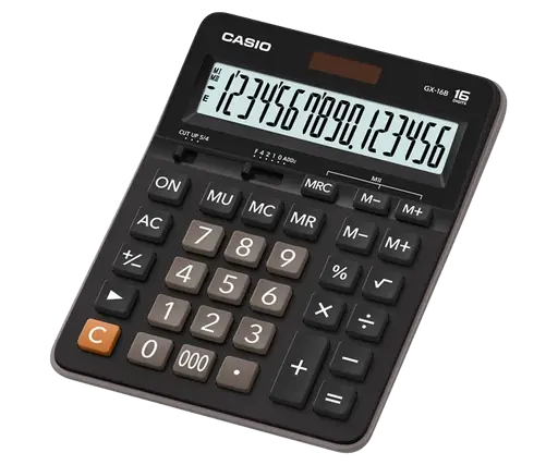 CALCULADORA CASIO ESCRITORIO. GX-16 B