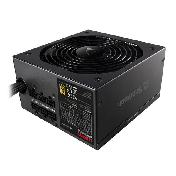 Miniatura: FUENTE DE PODER SHARKOON SHARK WPM GOLD ZERO 650W 80 PLUS GOLD SEMI MODULAR ATX