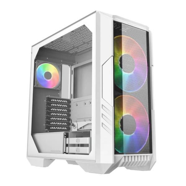 Miniatura: CASE GAMING RGB COOLER MASTER HAF 500 MID TOWER 2 VENTILADORES DE 200MM Y 2 DE