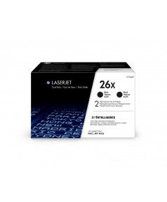 Miniatura: TONER HP 26X PACK 2 ALTO RENDIMIENTO ORIGINAL LASERJET NEGRO