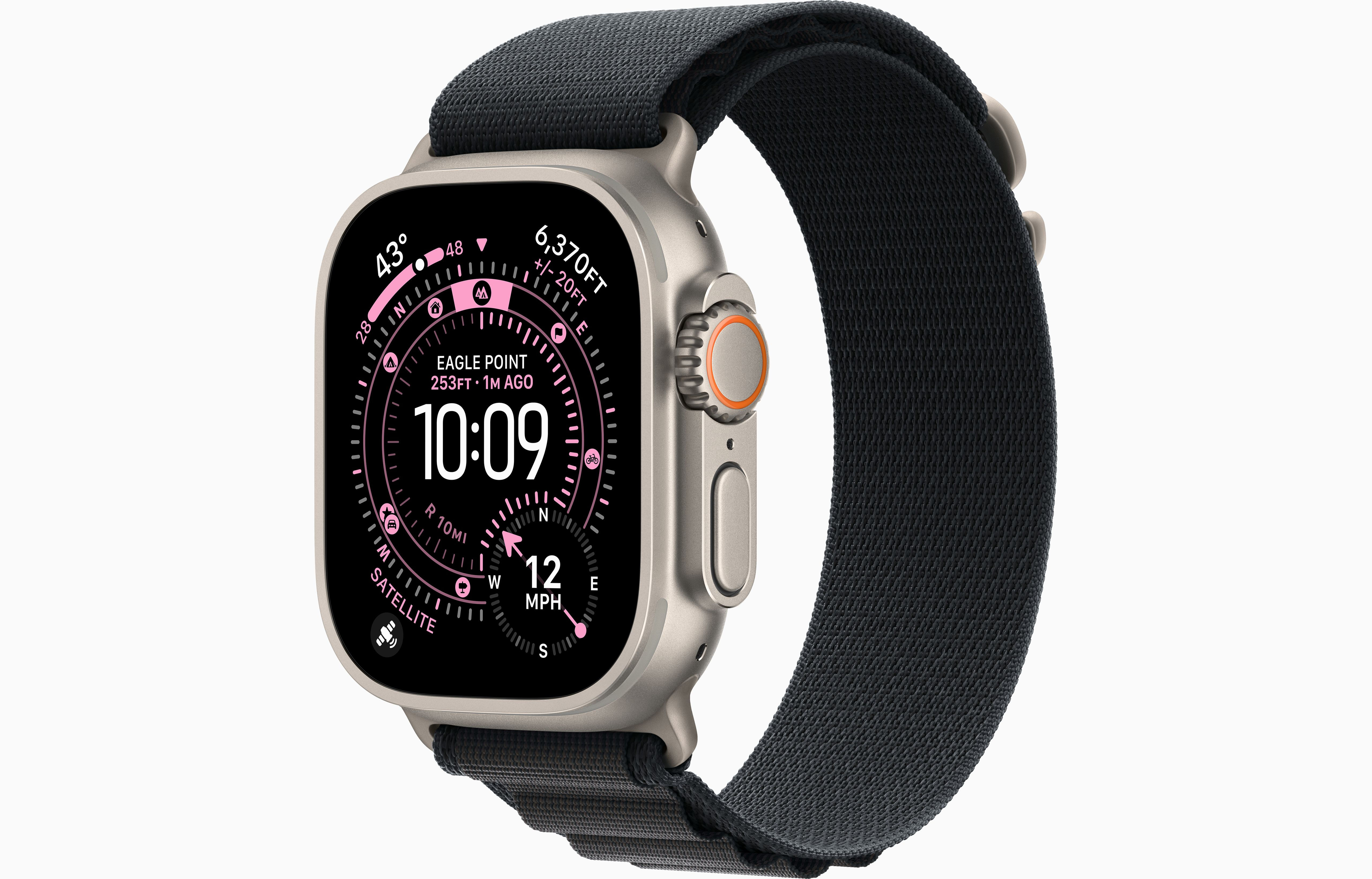 APPLE WATCH ULTRA 3 FINISH - NATURAL ALPINE LOOP-COLOR - BLACK