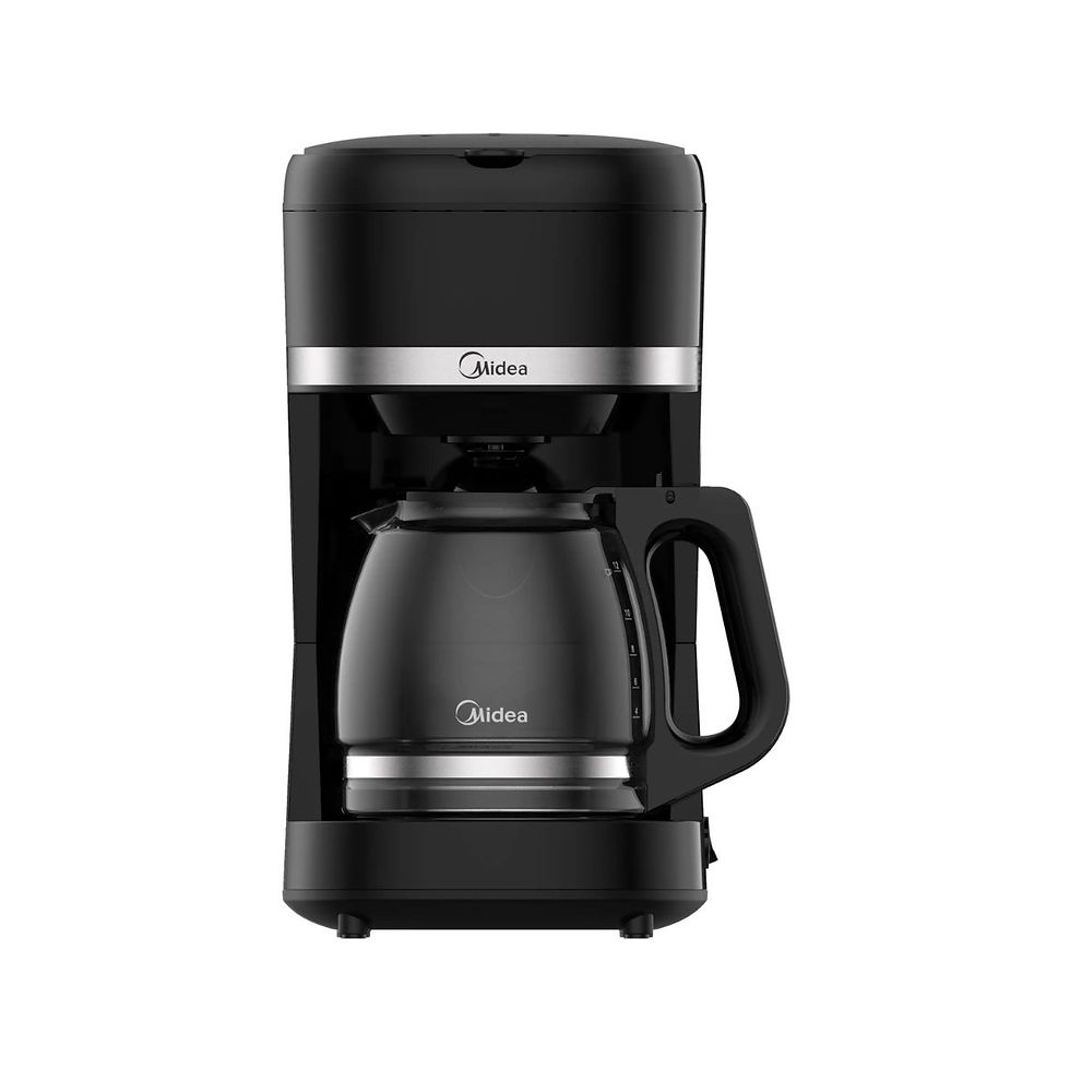 Miniatura: MIDEA CAFETERA 12TZ NEGRA MCD12MWCK