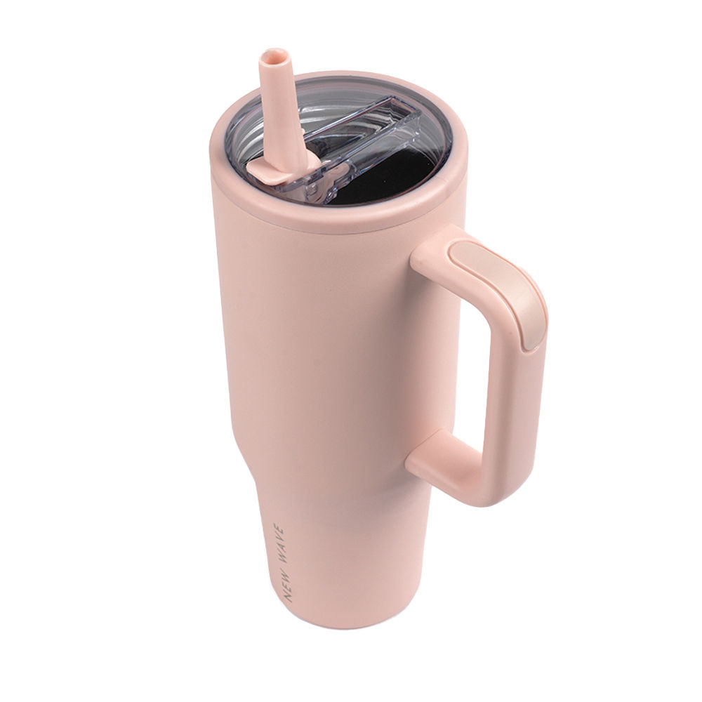 STRAW BIG TUMBLER PINK