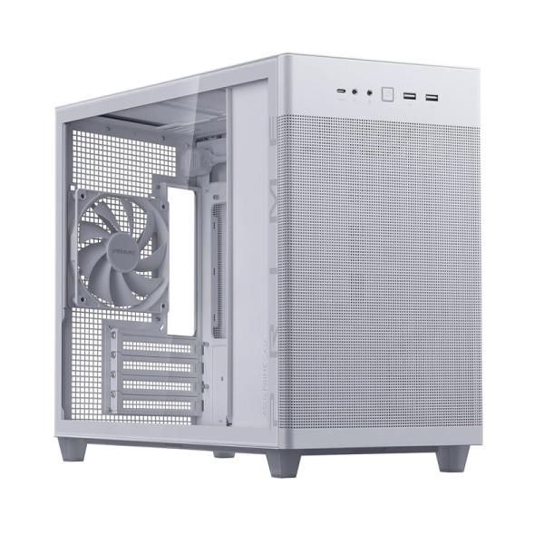 Miniatura: CASE ASUS PRIME AP201 MINI TOWER SIN VENTILACIÃN INCLUIDA CON MALLA LATERAL Y