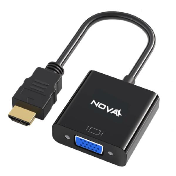 Miniatura: ADAPTADOR NOVA FAA321HV002C HDMI A VGA 0.15M