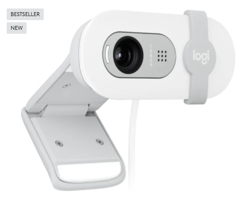 Miniatura: CAMARA WEB LOGITECH BRIO 100 1080P USB-A 960-001615