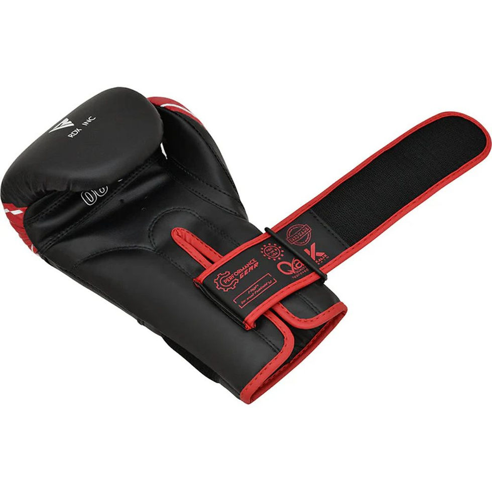 Miniatura: RDX 4B ROBO KIDS BOXING GLOVES - RED - 4OZ