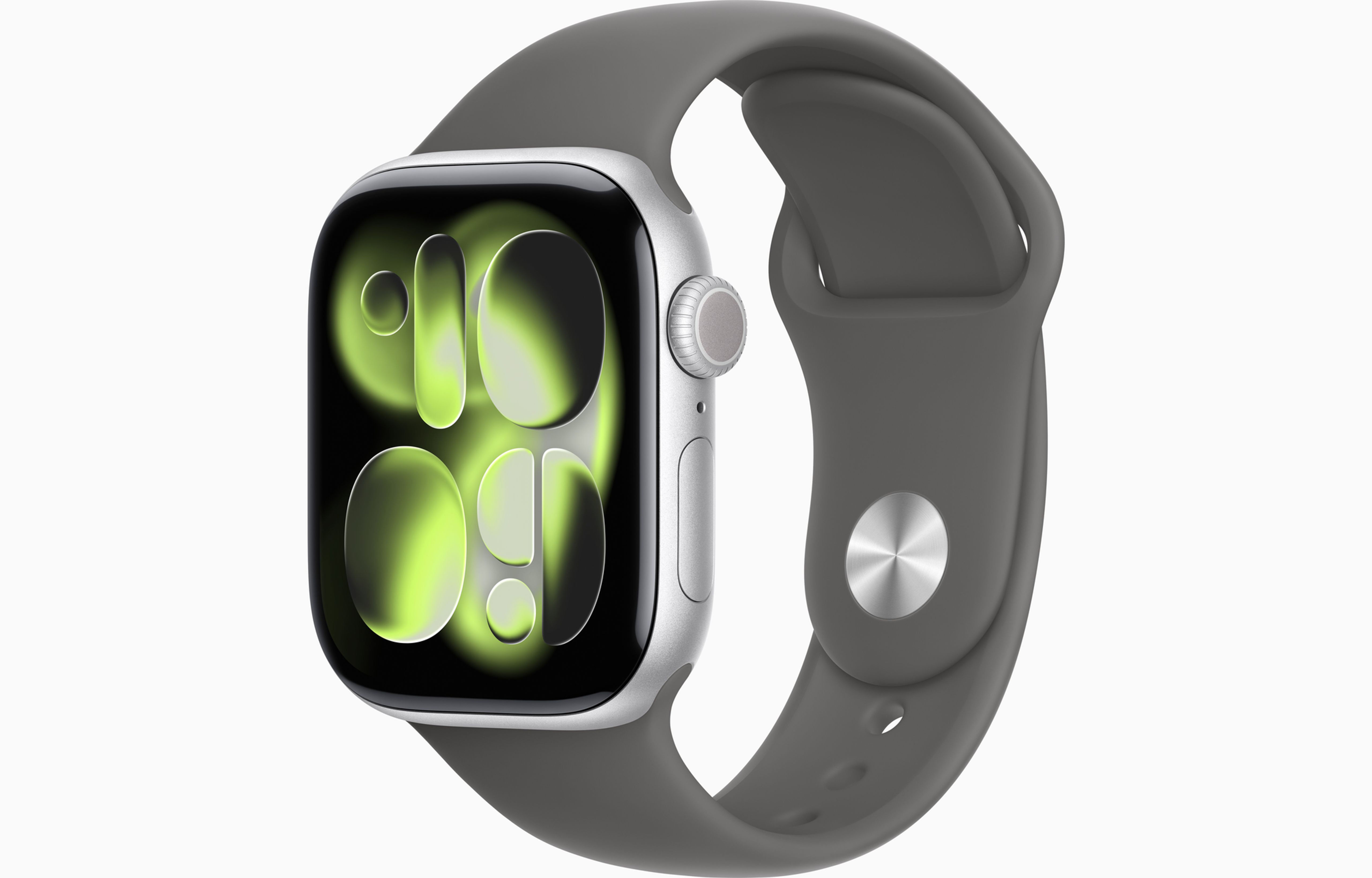 APPLE WATCH SERIES 11 ALUMINUM FINISH - SILVER 42MM SPORT BAND-COLOR - STONE