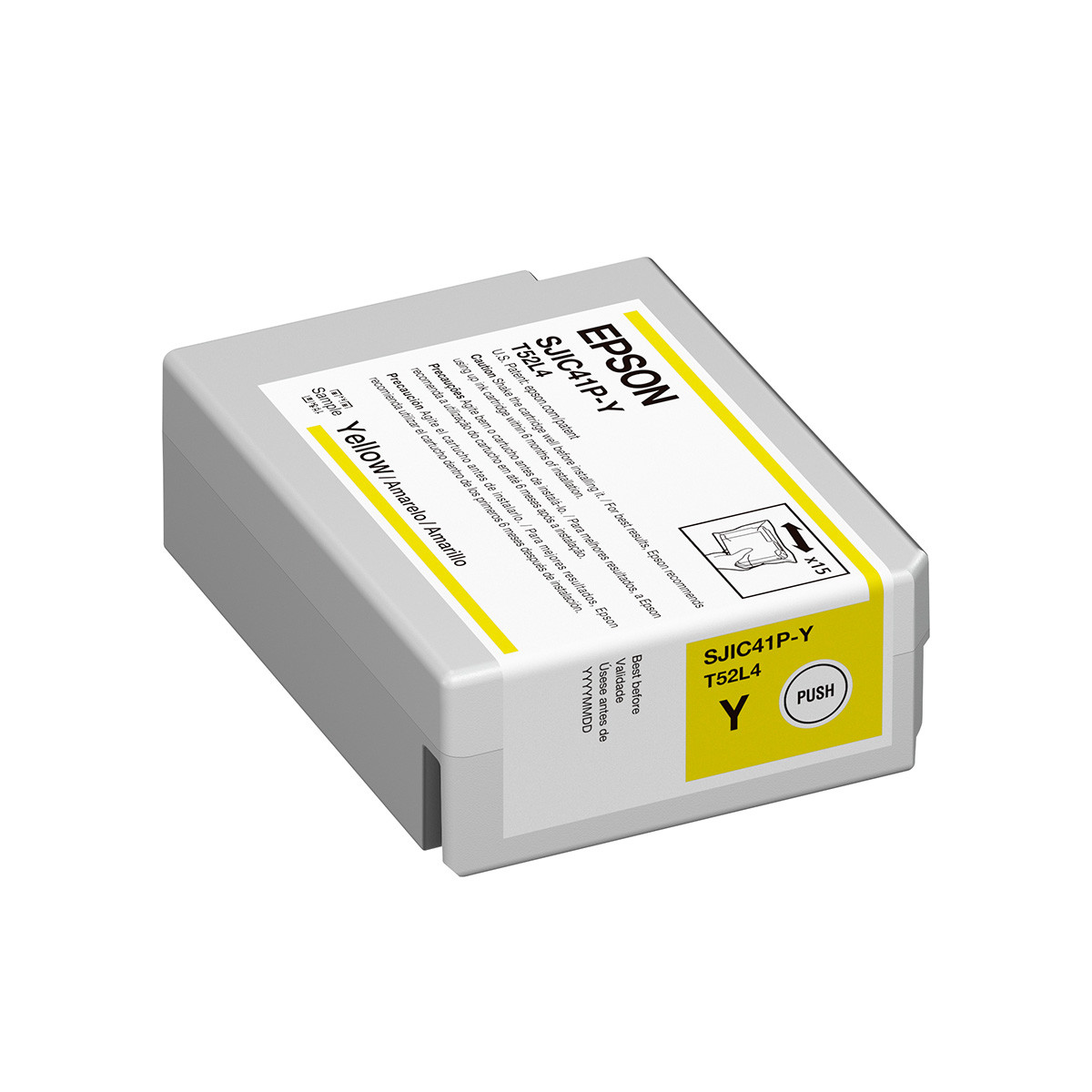 EPSON CARTUCHO AMARILLO C4000 SJIC41P-C13T52L420