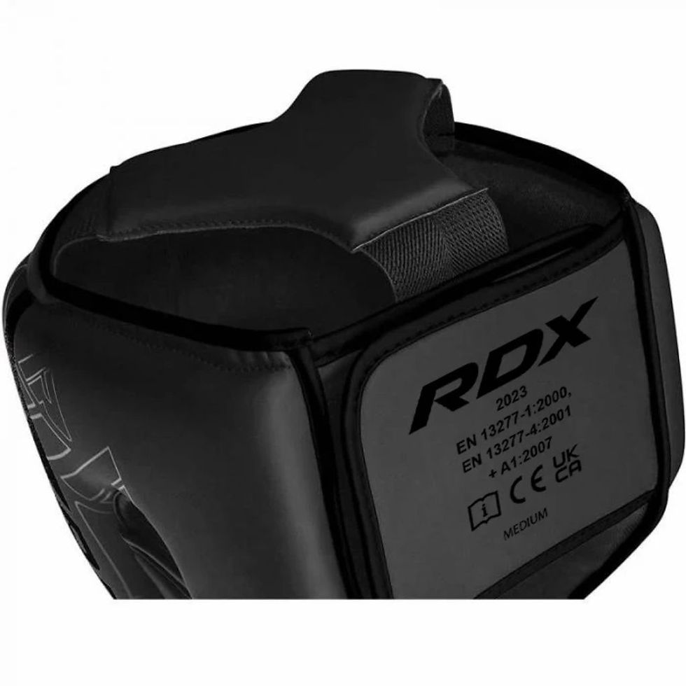 Miniatura: RDX F6 KARA HEAD GUARD - BLACK/BLACK - XL