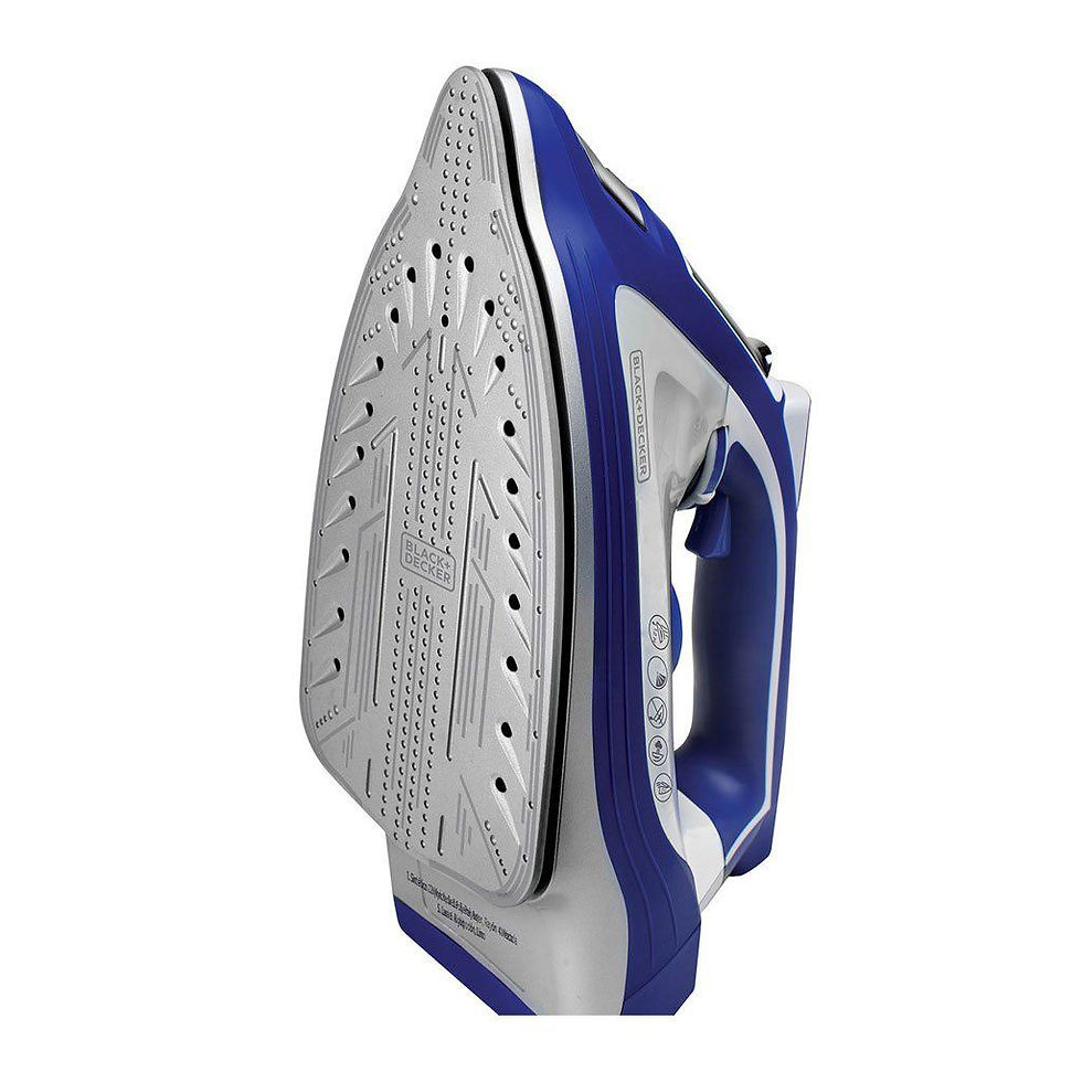 Miniatura: BLACK + DECKER PLANCHA DE VAPOR SUELA CERAMICA RESISTENTE A GOLPES IMPACT