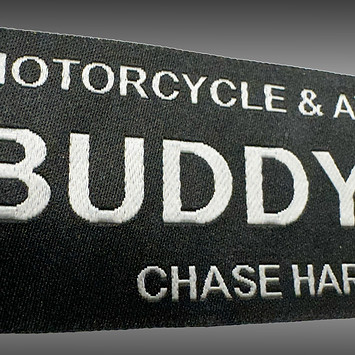 woven label