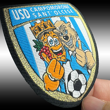 100% woven patch