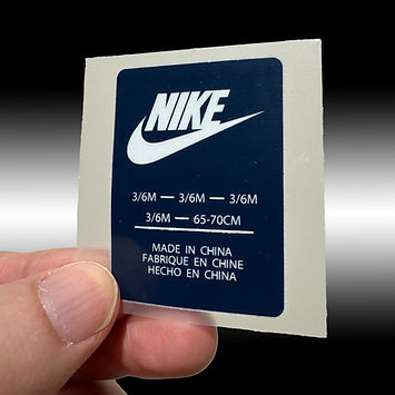 heat transfer label