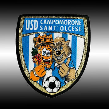 100% woven patch