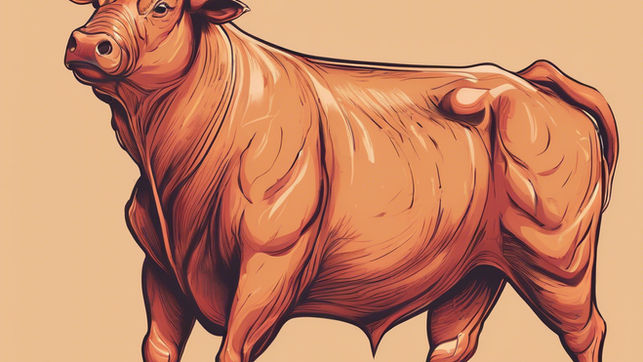 bull representing stock bull market