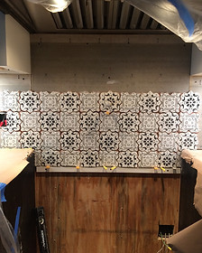 ornament backsplash