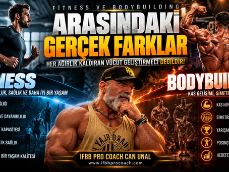 FITNESS NEDİR, BODYBUILDING NEDİR? HER AĞIRLIK KALDIRAN VÜCUT GELİŞTİRMECİ MİDİR?