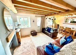 Sitting with wood burner 