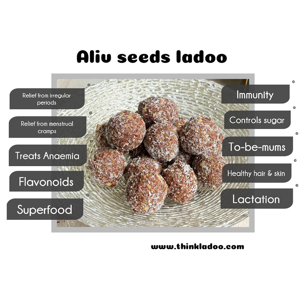 Thumbnail: Aliv seeds ladoo/Essential seeds ladoo 20 mini bites)