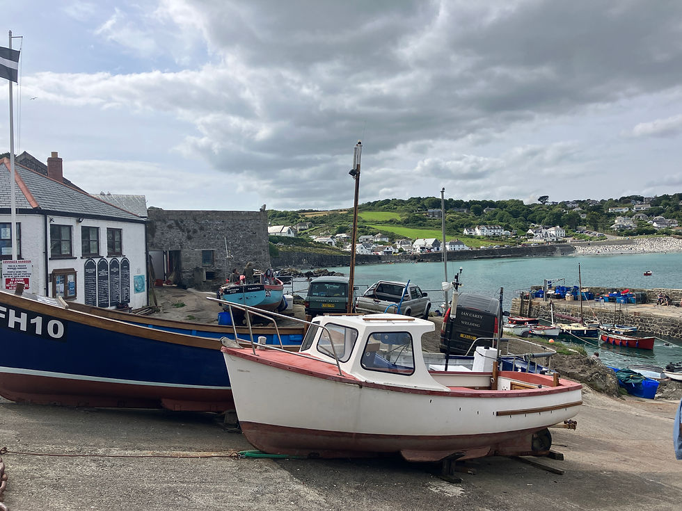 Coverack harbour