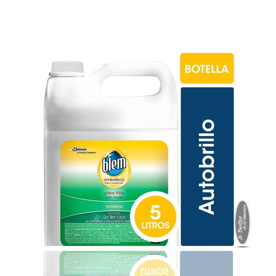 Cera Incolora Para Pisos Blem x 5L