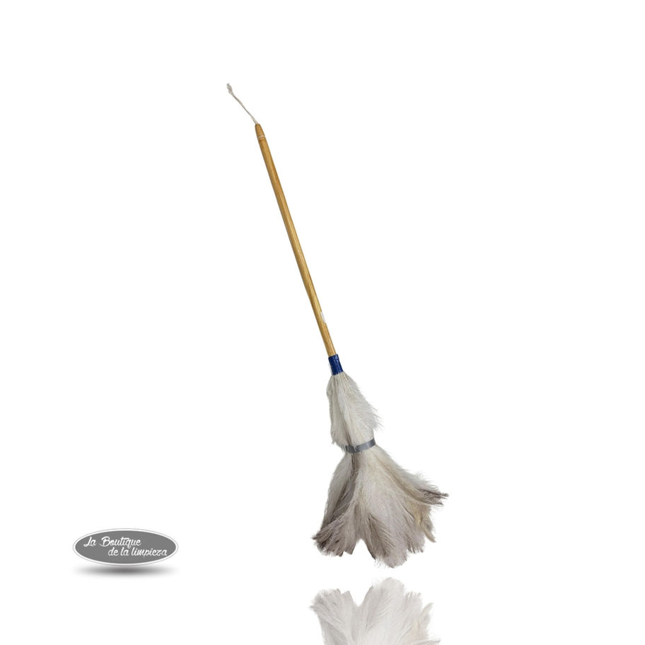 Plumero blanco x 34cm limpieza de hogar