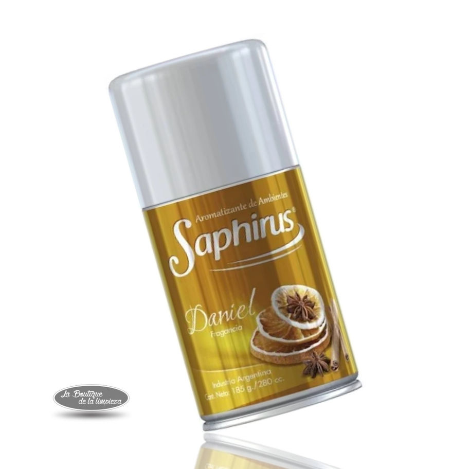 Saphirus Aromatizador de Ambientes Aero Daniel x 280ml perfumador de ambiente