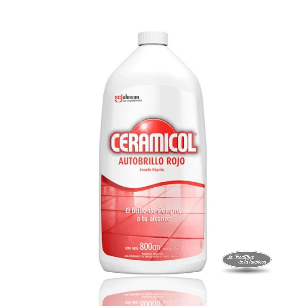 Ceramicol Cera Autobrillo Rojo Botella x 800ml