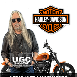 Harley-Davidson Mockup