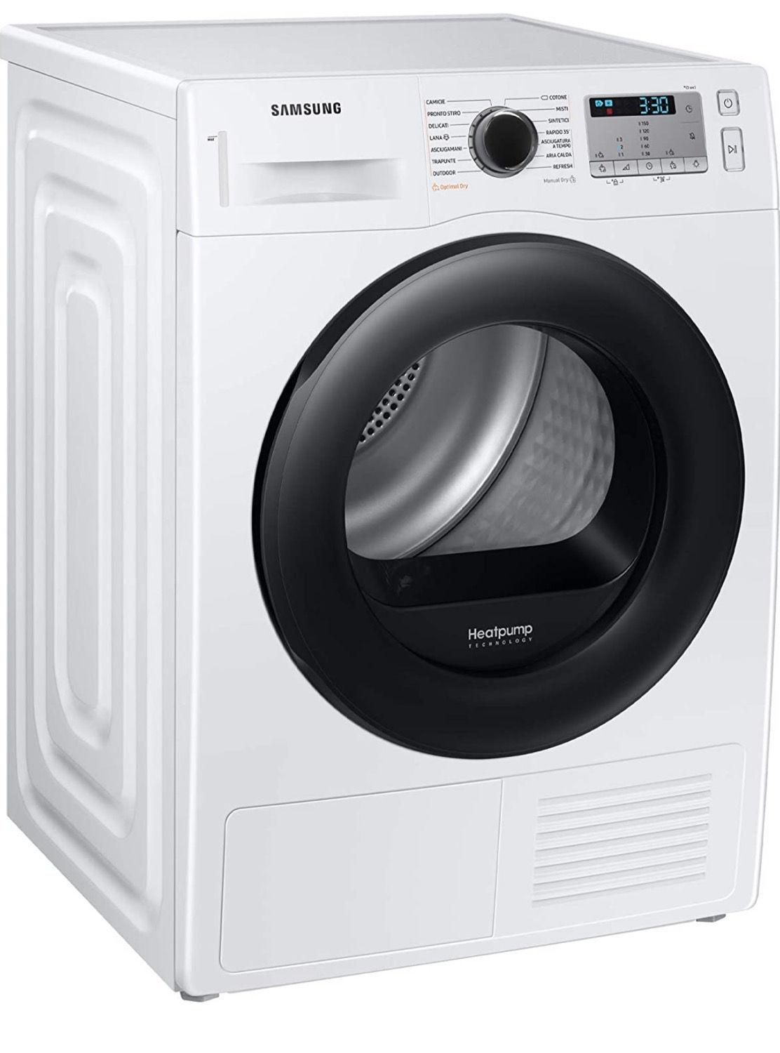 Asciugatrice Samsung Crystal EcoDry, 9kg A++