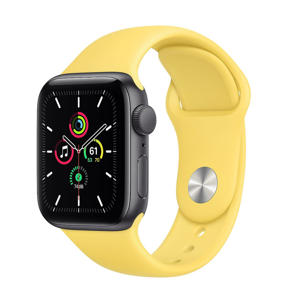 Miniatura: Apple Watch SE cassa in alluminio grigio siderale con Cinturino Sport