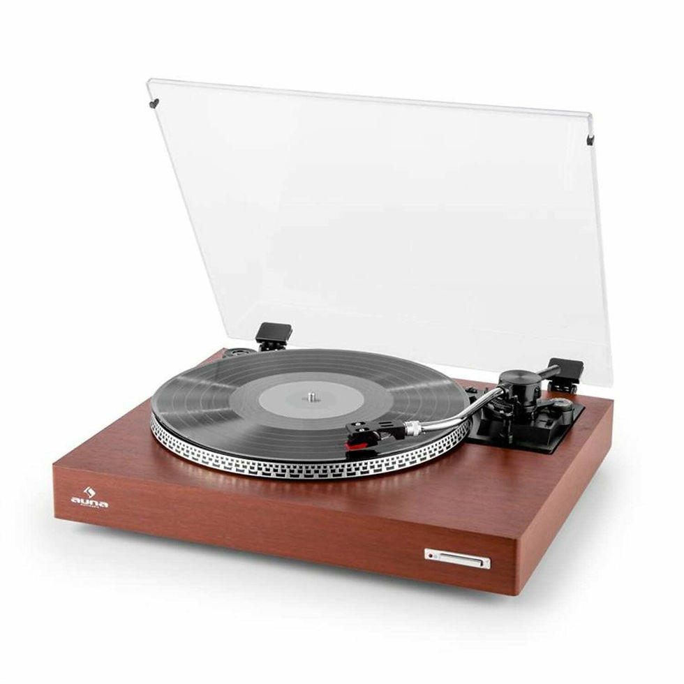 Miniatura: Giradischi Vintage Retrò Lettore LP EP Vinile 33/45 Giri