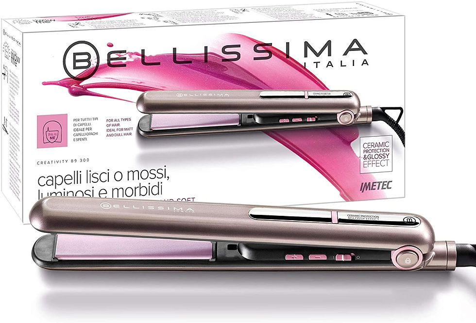 Miniatura: Bellissima Imetec piastra per capelli