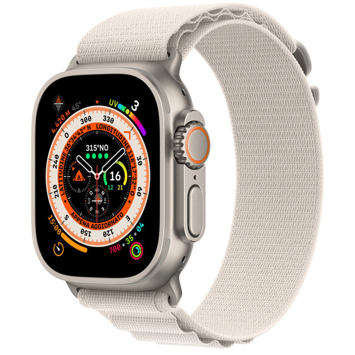 Miniatura: Apple Watch Ultra, Titanio, GPS + Cellular