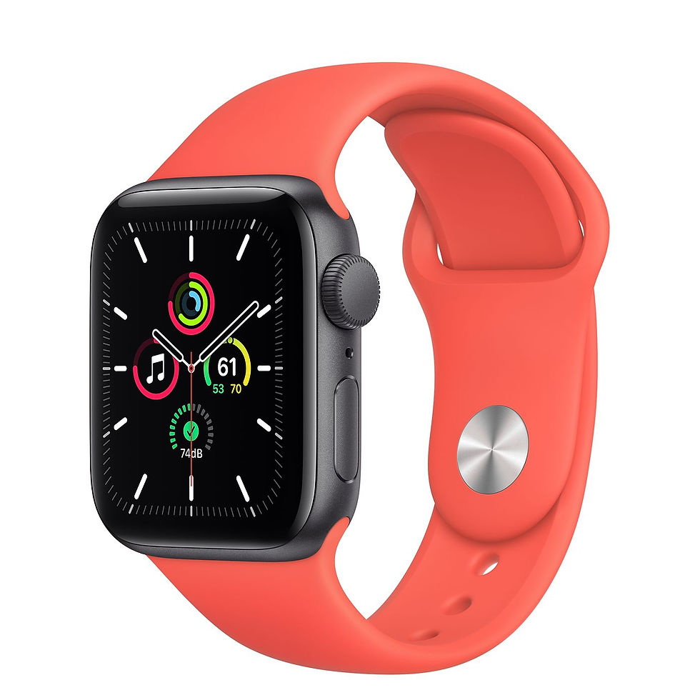 Miniatura: Apple Watch SE cassa in alluminio grigio siderale con Cinturino Sport