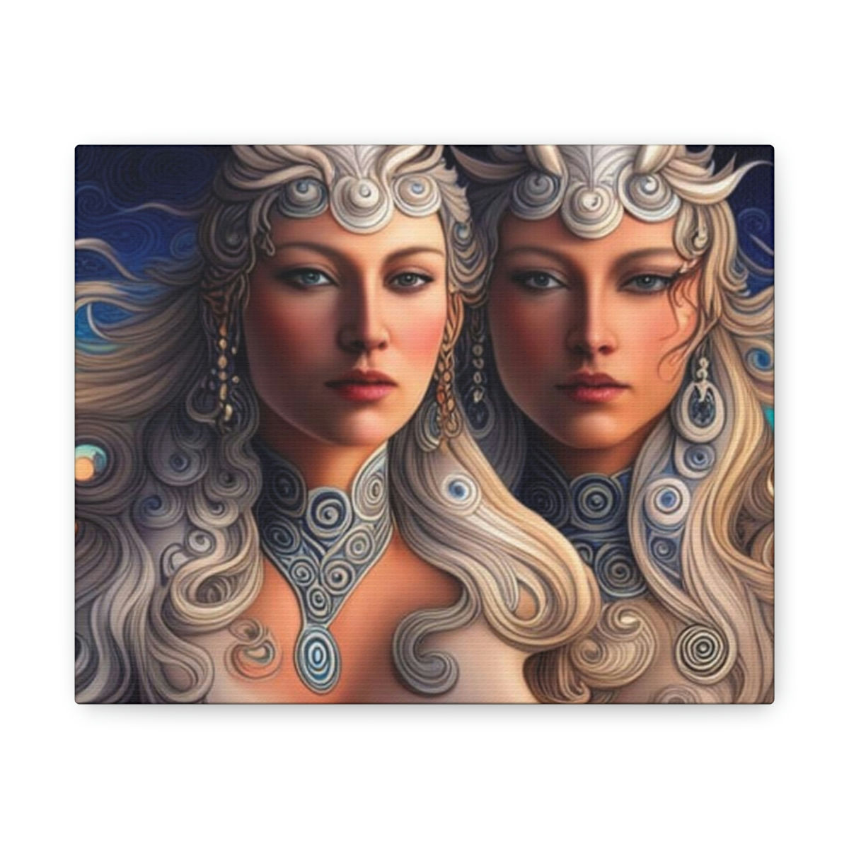 She-Qi Sisters Canvas Gallery Wraps