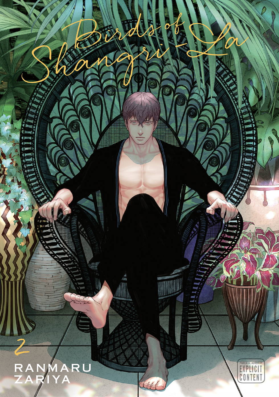 vol 2 cover of Birds of Shangri-La by Ranmaru Zariya
