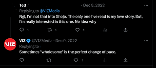 Comment on Rainbow Days tweet