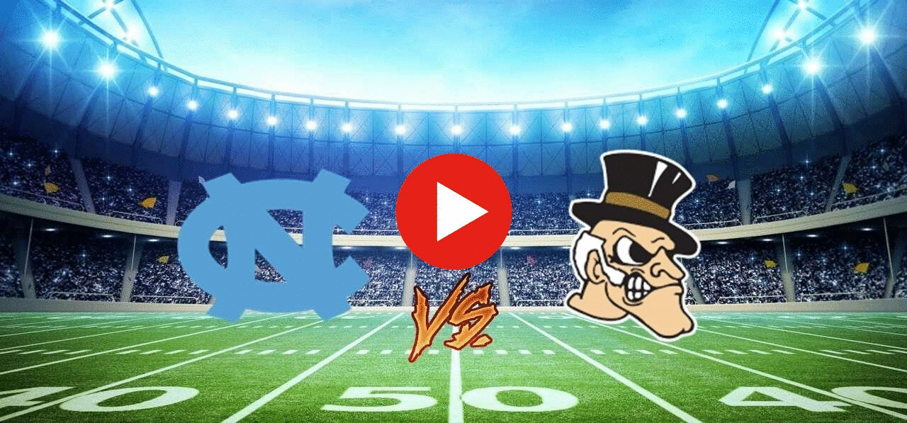(LIVE STREAM) Stream: UNC vs Wake Forest Live content media