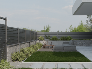 How to Handle a Sloped Yard with a Modern Fence System: Stepped Installation and Panel Customization Explained