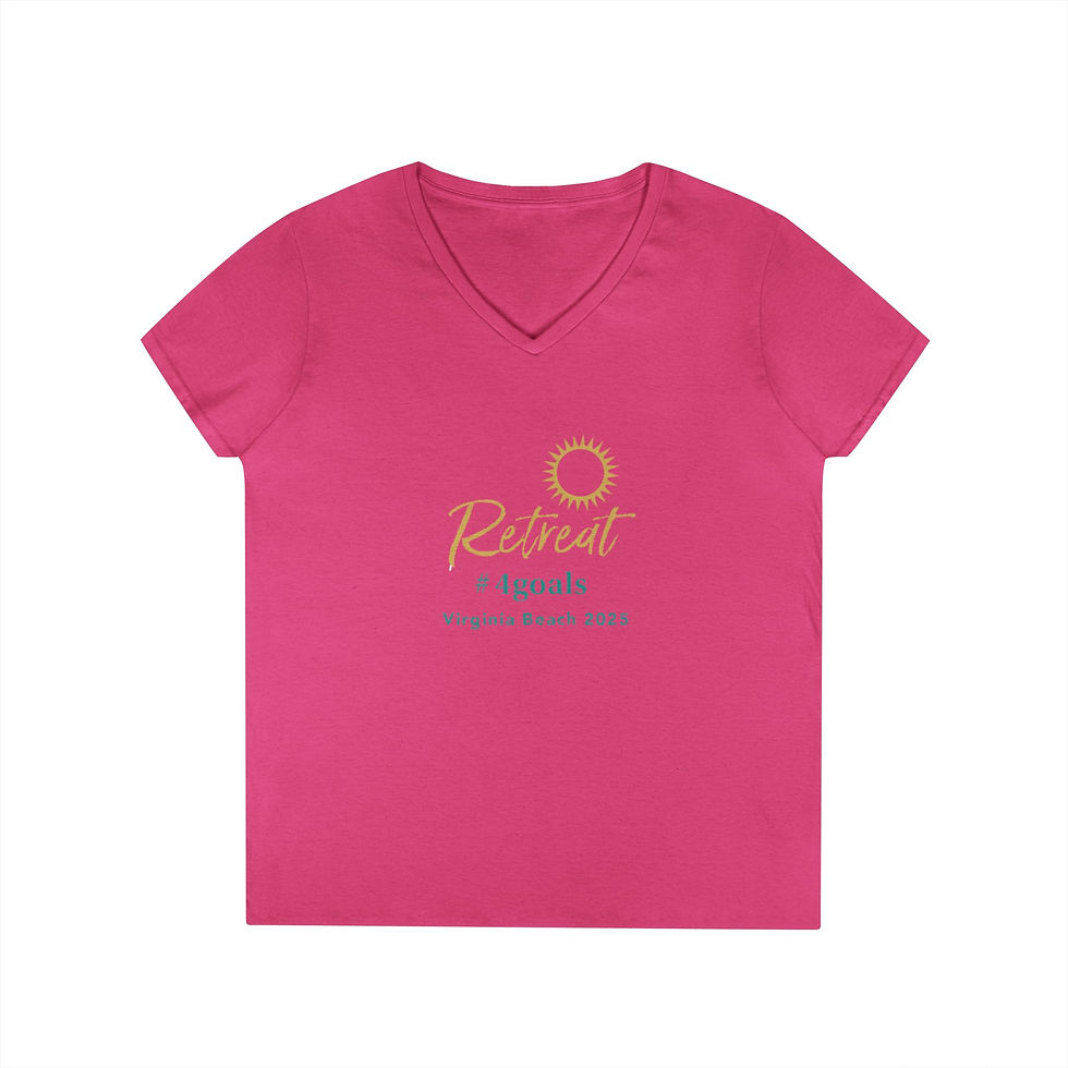 Thumbnail: Ladies' V-Neck T-Shirt