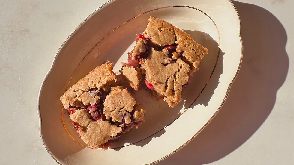 MUFFINS AUX CERISES, CARDAMOME ET CITRON