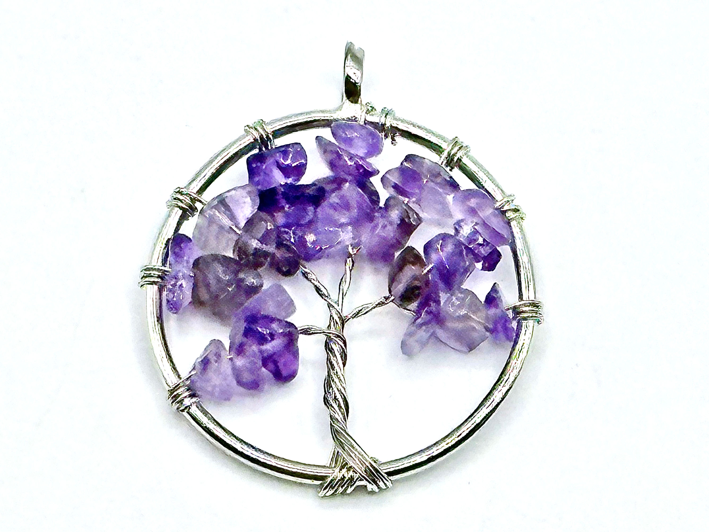Tree Of Life Pendant~ Amethyst