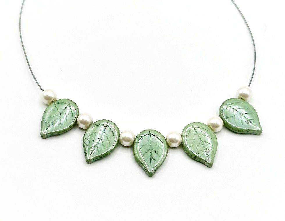 Thumbnail: 13x18mm Czech Leaf Beads~   Teal Luster