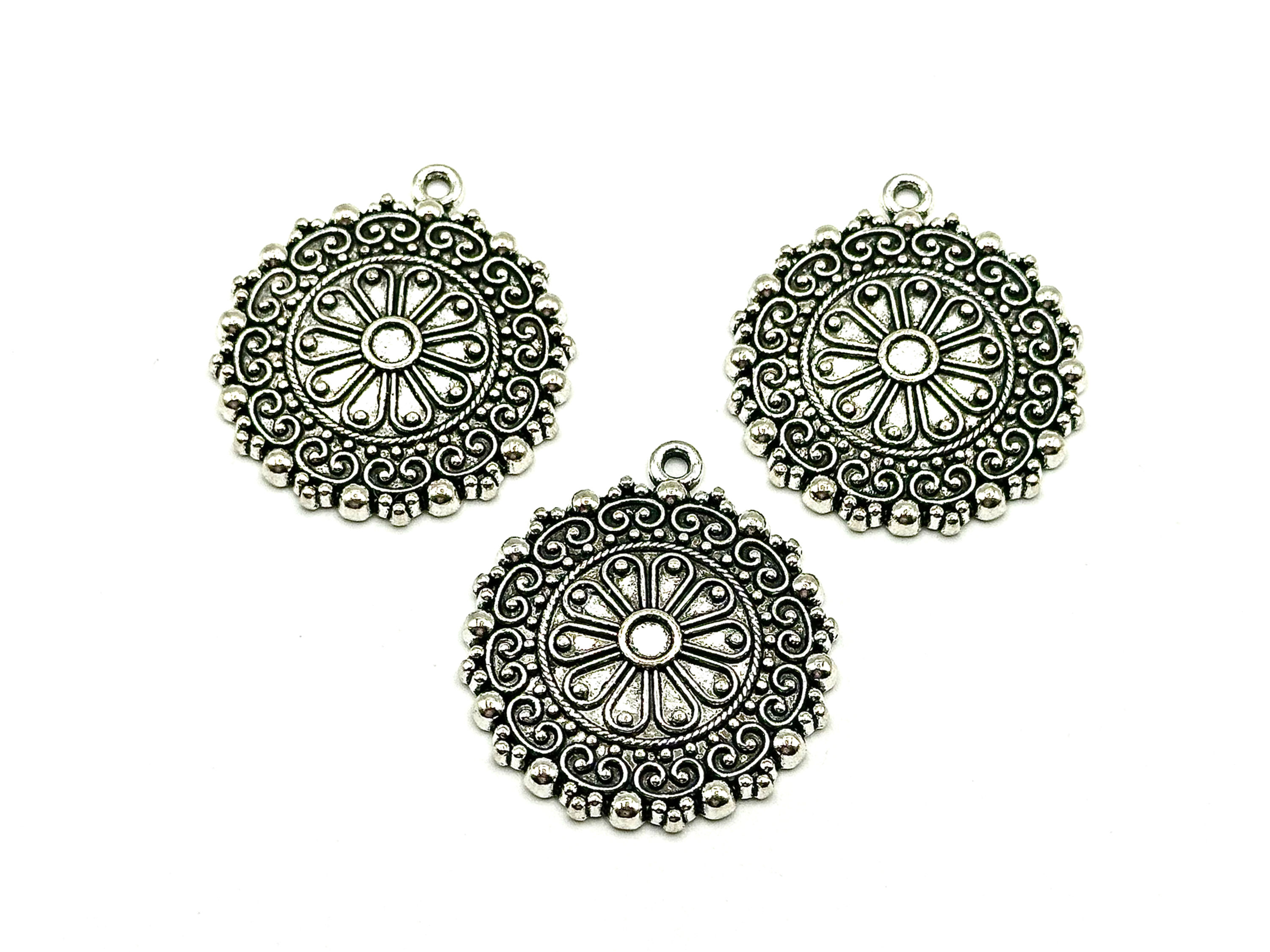 Flower Medallion Pendant
